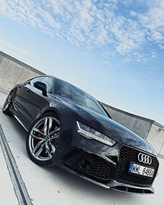 Audi RS7 cena 173900 przebieg: 99700, rok produkcji 2014 z Poznań małe 781
